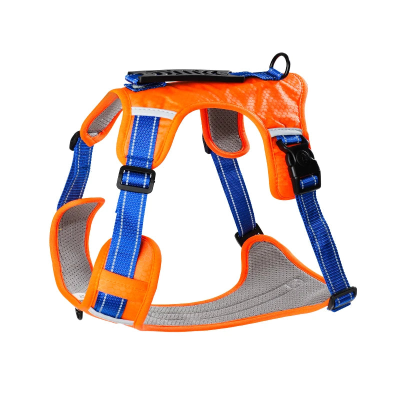 Reflective Breathable Dog Harness – Adjustable Chest Strap for Small & Medium Dogs